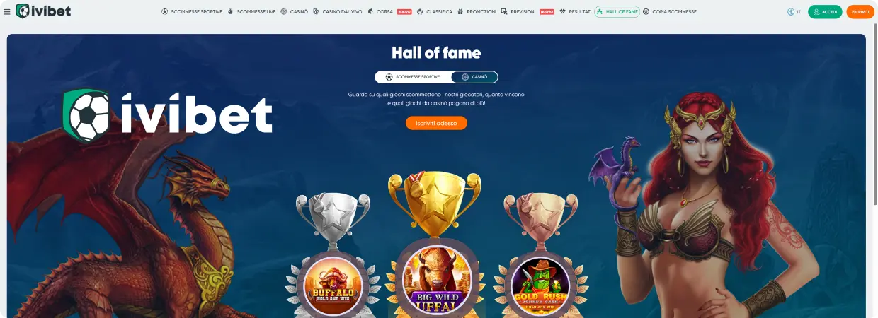 IviBet Versione Mobile