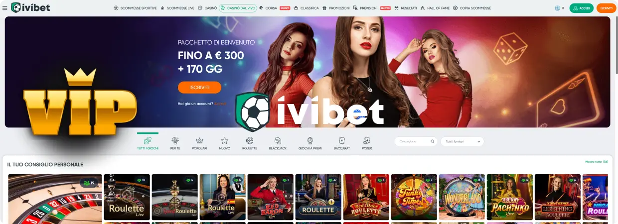 IviBet Scommesse In Tempo Reale E Croupier IviBet Scommesse In Tempo Reale E Croupier