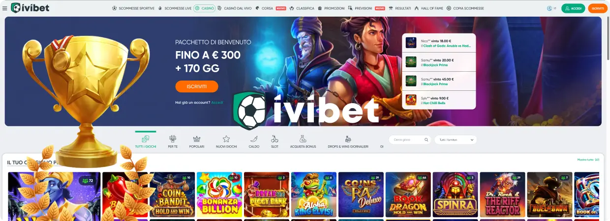 IviBet Programma VIP e Bonus IviBet Programma VIP e Bonus