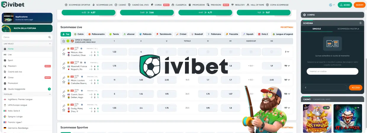 IviBet Scommesse Sportive Online IviBet Scommesse Sportive Online